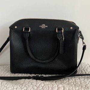 Coach Bennett black cross body handbag